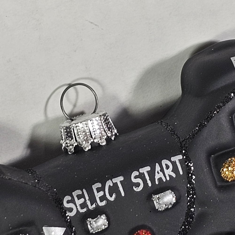 Black Multi-Color Gaming Controller Ornament - Picture 4 of 5